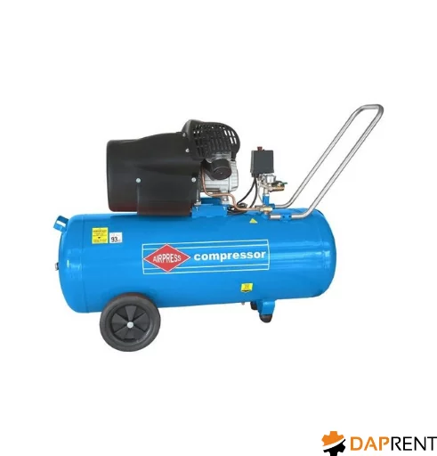 kompresor-tlokowy-airpress-100l-wynajem-oswiecim Kompresor tłokowy mobilny wynajem Oświęcim Daprent